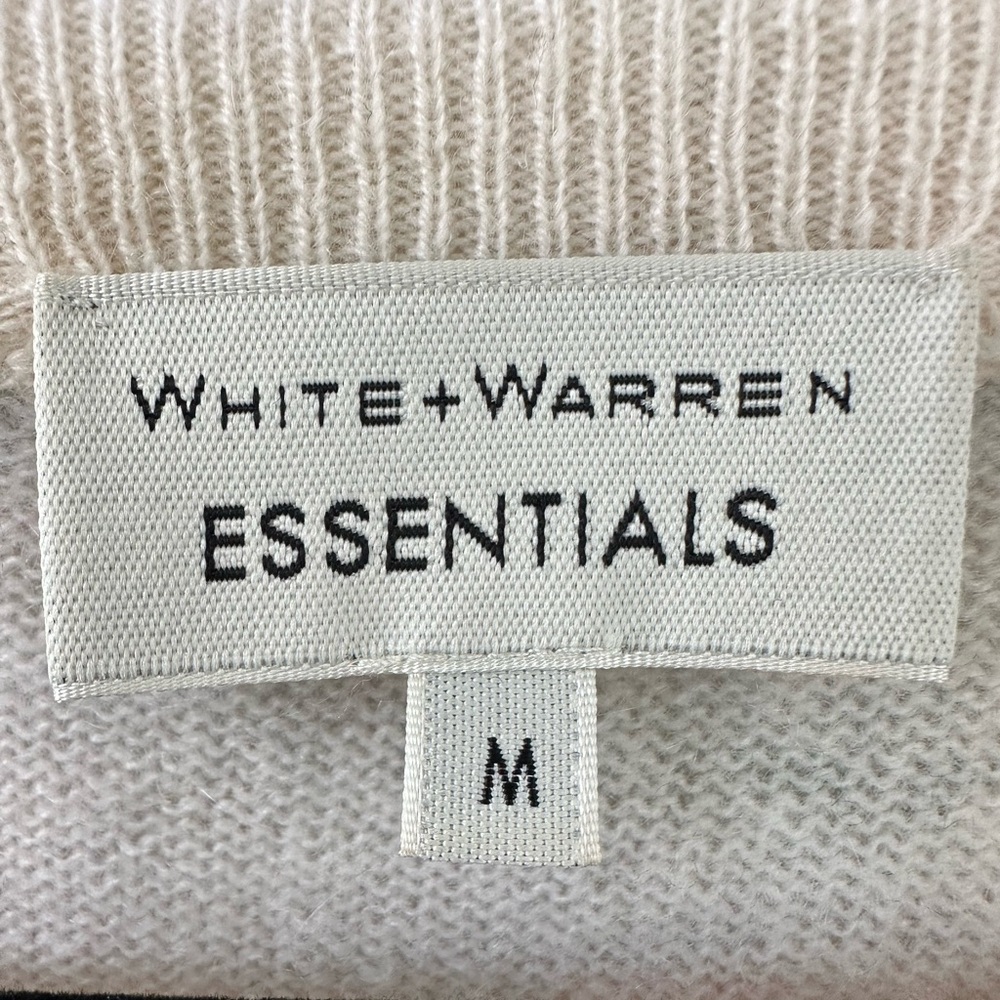 Anthropologie Cashmere White + Warren Essentials Tie Dye Medium Sweater - Picture 3 of 7